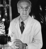 Arthur D. Hassler in lab