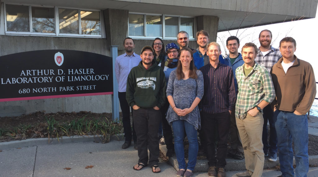 Grad Students 2016 in front of Hasler Lab