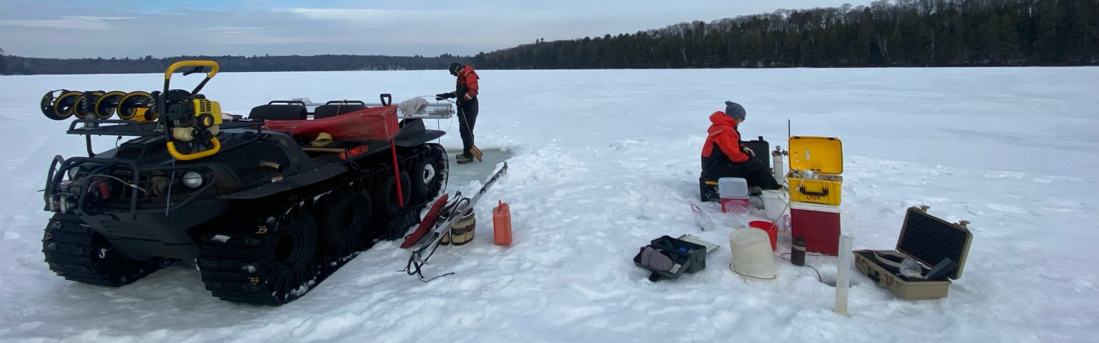 The North Temperate Lakes Long Term Ecological Research project monitors our lakes all year long, and has noticed shrinking ice seasons.
